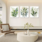Bwodke Botanical Wall Art Plant Floral Watercolor Poster Canvas Prints Set of 3 - Image 7