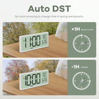 JALL 14.5" Large Digital Wall Clock Battery Operated - Image 4
