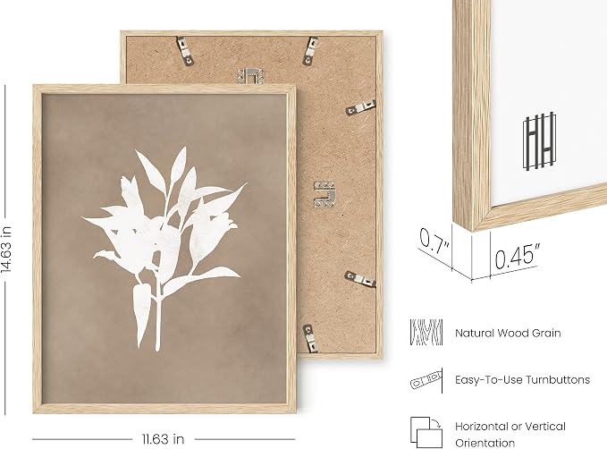 HAUS AND HUES Floral Wall Art - Image 3