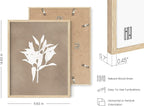 HAUS AND HUES Floral Wall Art - Image 3