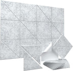 Vieshful 20 PackAcoustic Panels, Peel & Stick Sound Absorbing Wall Panels by Vieshful
