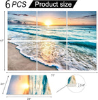 YPY Acoustic Panels: Beach Wall Art Sound Proofing Panels - Image 6