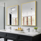 TRAHOME Bathroom Vanity Mirror for Wall, 2 Pack 36" x 24" Metal Framed - Image 8