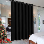 RYB HOME Privacy Curtain for Sliding Glass Door, Light Block Noise Reduce by RYBHOME