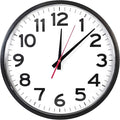Ultimate Wall Clock | 10 Inch | Silent | Round | Quartz | Black | Kitchen | by TheUltimateWallClock