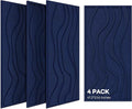 BUBOS 4 Pack Large Acoustic Panels, Total Size 47.2 x 23.6 Inches Soundproof by BUBOS