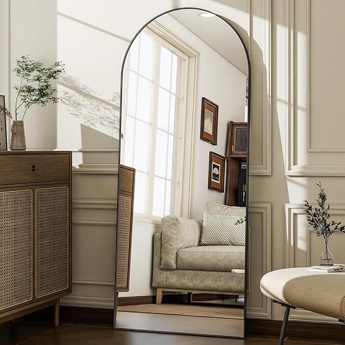 57" x 20" Arched Full Length Mirror - Image 6