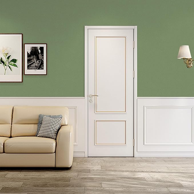 practicalWs Green Peel and Stick Wallpaper, 15.7" x 118.1" Green Contact Paper - Image 7