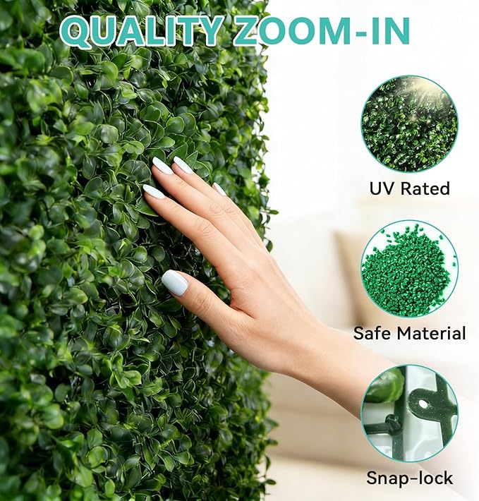 Artificial Boxwood Wall Panels - Image 4