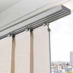 VEVOR Panel Track Blinds, Extendable Track from 45.8 in to 86 in W, Trimmable - Image 8