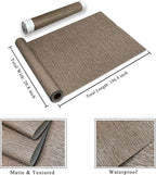 YXTII 20.8" x 196.8" Textured Peel and Stick Wallpaper - Image 2