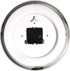 HITO 10” Silent Wall Clock Battery Operated Non Ticking Sweep Movement Glass - Image 3