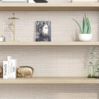 FunStick 24"x394" Grasscloth Peel and Stick Wallpaper Textured Removable Beige - Image 5