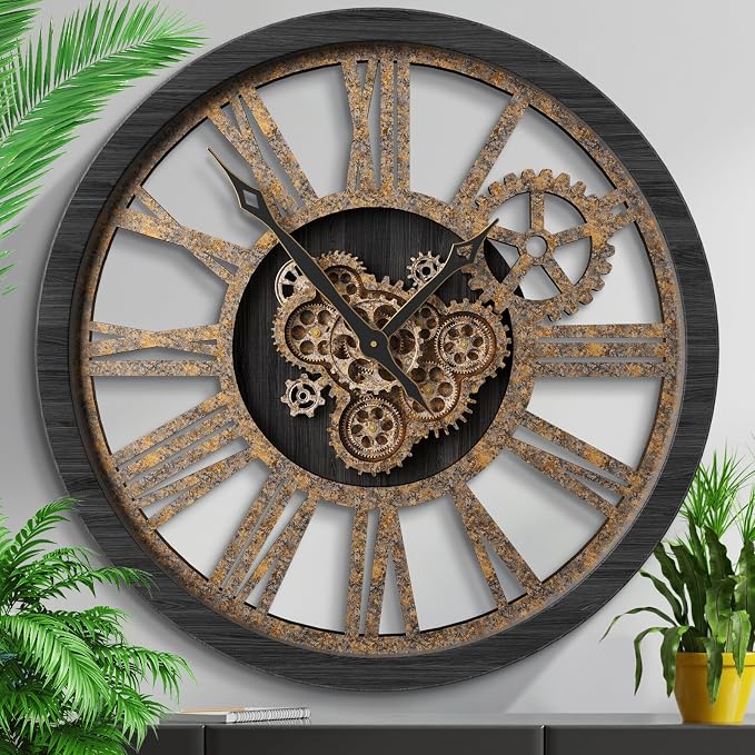 HOIBAI Large Wall Clock, Wall Clocks - Image 5