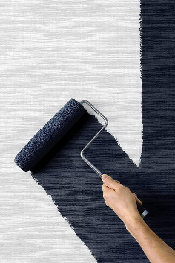 NextWall Faux Grasscloth Paintable Peel and Stick Wallpaper by NextWall