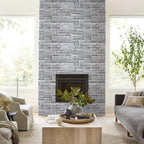 Commomy 12pcs Faux Stone 3D Wall Panels Peel and Stick - Image 7