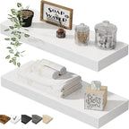 QEEIG Bathroom Floating Shelves by QEEIG