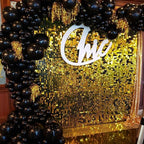 COKAOBE Gold Shimmer Wall Backdrop, 24 Panels Square Sequin Shimmer Backdrop - Image 7