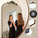 Antok Arched Full Length Mirror, Full Body Mirrors - Image 6