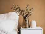 Brown Contact Paper Textured Beige Grasscloth Wallpaper Peel and Stick - Image 3
