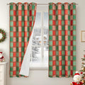 Lajode Plaid Curtains for Living Room 63 Inch Long by Lajode