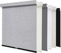 AOSKY No Drill Cordless Blackout Roller Shades by AOSKY