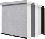 AOSKY No Drill Cordless Blackout Roller Shades by AOSKY