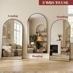 Suidia 71"x28" Arched Full Length Mirror - Image 8