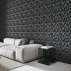 Art3d 33-Pack 3D Wall Panels for Interior Wall Decor, Modern Diamond Textured - Image 2