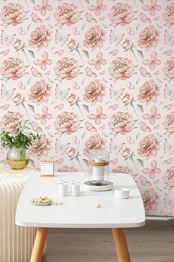 Safiyya Peel and Stick Wallpaper Floral Contact Paper - Image 5