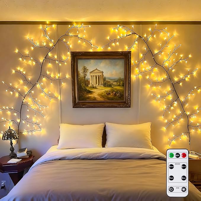 GOESWELL Enchanted Willow Vine Lights by SolarOutdoorLights