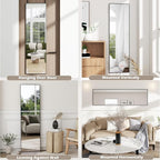 Full Length Door Mirror 14x48, Metal Frame - Image 5
