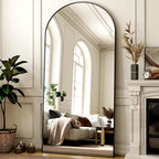 XRAMFY 78"x38" Arched Full Length Mirror Floor Mirrors - Image 7
