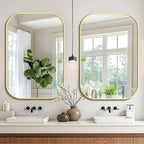 FICTOR Bathroom Vanity Mirror for Wall, 2 Pack 26" x 38" Rectangle Bathroom by FICTOR