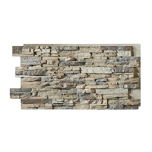 AZ Faux High-Density Polyurethane Faux Stone Wall Covering Panels by AZFaux