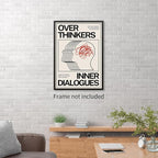 Maximalist Vintage Mental Health Posters Retro Unique Eclectic Wall Art - Image 5