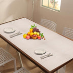 Yancorp 24"x120" Textured Fabric Khaki Wallpaper Faux Grasscloth Peel and Stick - Image 6