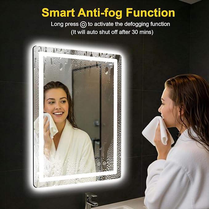 LED Bathroom Mirror with Lights - Image 4