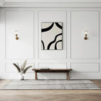 Pangda Peel and Stick Wall Molding Kit, 3D Premade Accent Molding Wainscoting - Image 3
