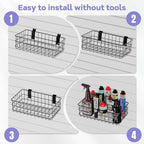 SMARTSTANDARD 30PCS Slatwall Accessories, Includes 4PCS Wall Baskets and 26PCS - Image 6