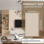EVERECO 6 Pack Large Acoustic Panels, 47.2×23.6×0.4 inches, Soundproof Panels - Image 3