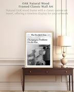 iHery Champagne Problems On the Rise Newspaper Headline Framed Wall Art - Image 2