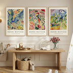 Large Framed Matisse Wall Art for Living room, Retro Vintage Matisse Famous - Image 4