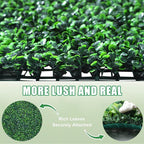 Yangrass Artificial Greenery Wall Roll, Vine Leaf Fence Panels - Image 5