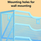Kuntine.B Wall File Organizer Office Hanging Magazine Holder Wall File Organizer - Image 4
