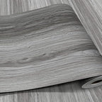 Wood Grain Peel and Stick Floor Tiles – 11.8” Width, Full Roll Length of 394" – by auxua