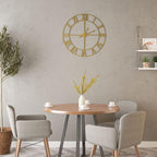 LEIKE Large Modern Wall Clocks, Silent Non Ticking, Battery Operated Roman - Image 5