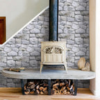 Commomy 3D Faux Stone Wall Panel Peel and Stick Wall Tiles - Image 9