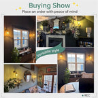 Shenmoyl Vintage Wall Sconces - Image 8