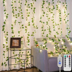 suddus Vines with Lights for Bedroom, 150 LED Fairy Lights with Vines, Pothos by SUDDUS